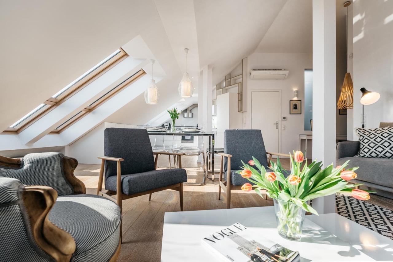 Penthouse Skyline - Loftaffair Lägenhet Kraków Exteriör bild