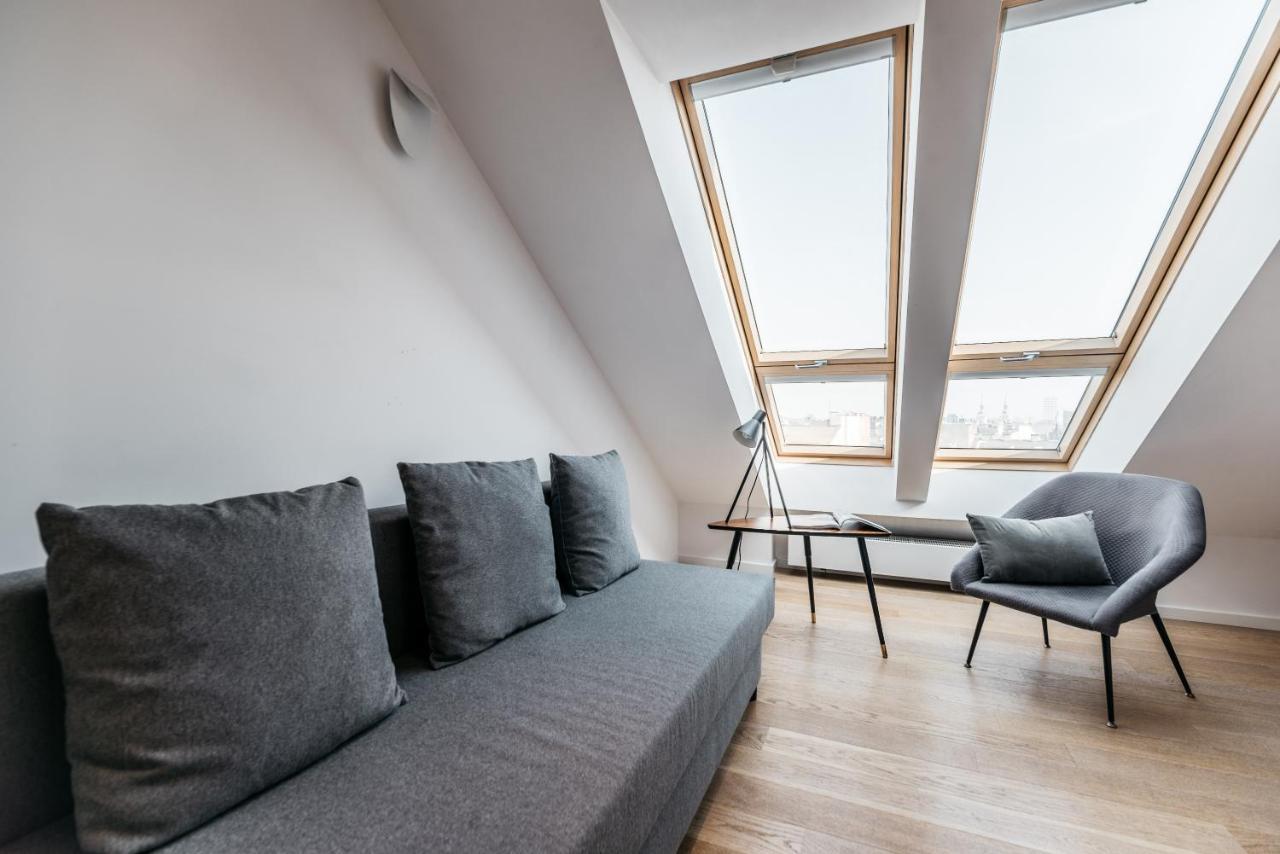 Penthouse Skyline - Loftaffair Lägenhet Kraków Exteriör bild