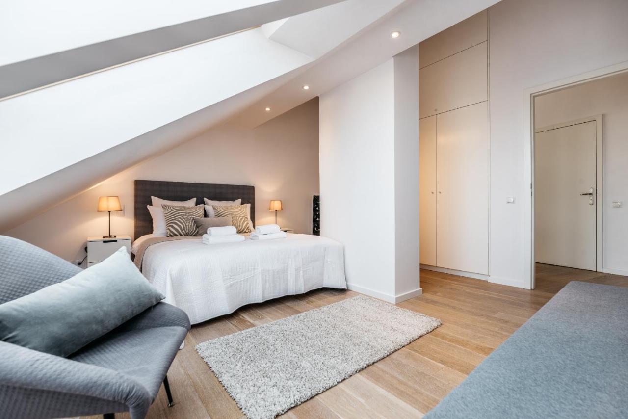 Penthouse Skyline - Loftaffair Lägenhet Kraków Exteriör bild