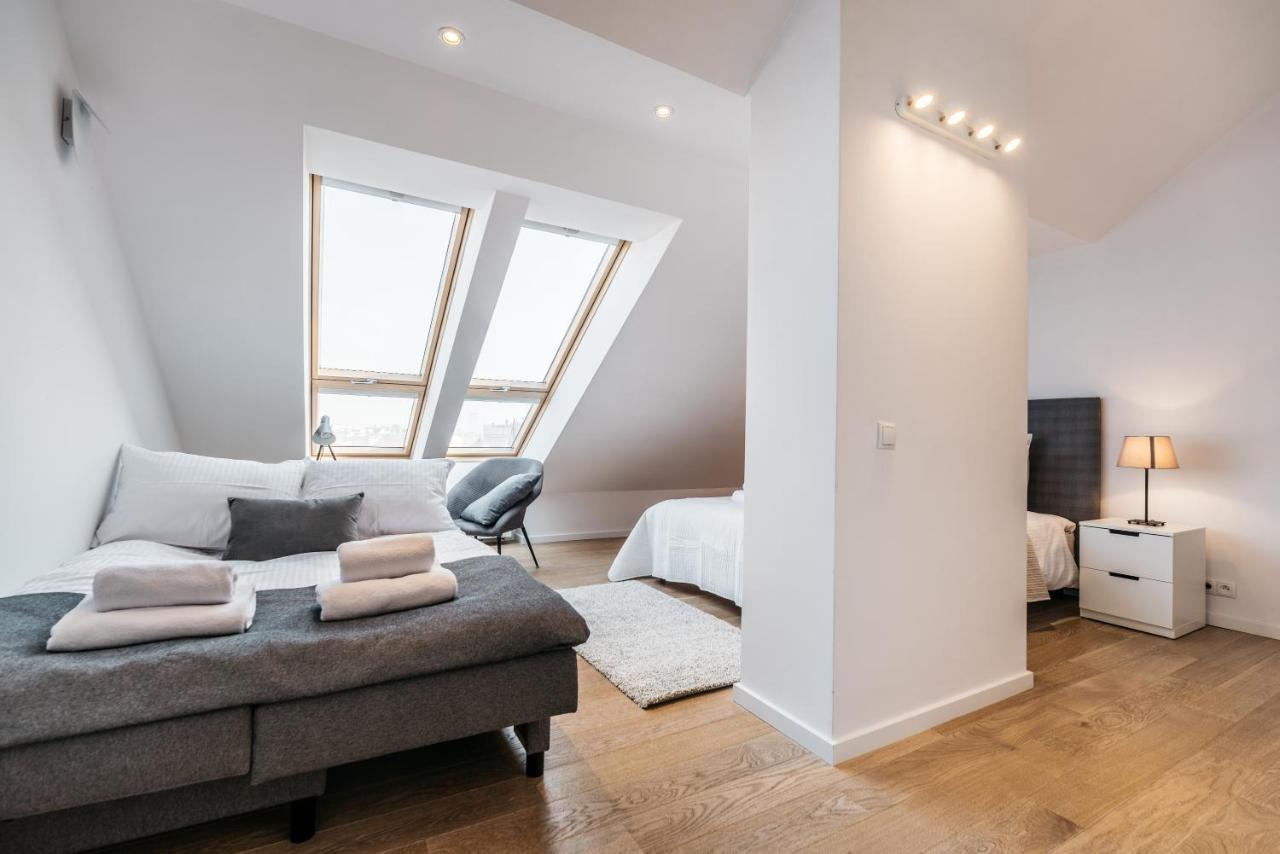 Penthouse Skyline - Loftaffair Lägenhet Kraków Exteriör bild